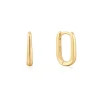 Ania Haie All Jmj & Branded Fashion Jewellery | Gold Oval Huggies