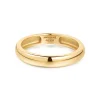 Ania Haie All Jmj & Branded Fashion Jewellery | Gold Plate Curve Dome Band Ring