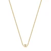 Ania Haie All Jmj & Branded Fashion Jewellery | Gold Plate Evil Eye Mother of Pearl & CZ Necklace