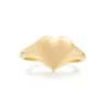 Ania Haie All Jmj & Branded Fashion Jewellery | Gold Plate Love Signet Ring - Size 58