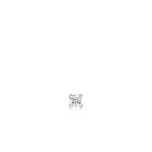 Ania Haie All Jmj & Branded Fashion Jewellery | Rhodium Plate Sparkle CZ Single Cartilage Stud