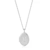 Ania Haie All Jmj & Branded Fashion Jewellery | Rhodium Plated Silver Sparkle Emblem Locket Necklace