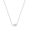 Ania Haie All Jmj & Branded Fashion Jewellery | Rhodium Plated Silver & CZ Orb Necklace