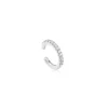Ania Haie All Jmj & Branded Fashion Jewellery | Rhodium Plated Silver Glam CZ Ear Cuff