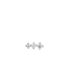 Ania Haie All Jmj & Branded Fashion Jewellery | Rhodium Plated Silver Sparkle Round CZ Climber Single Stud