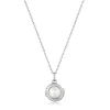 Ania Haie All Jmj & Branded Fashion Jewellery | Rhodium Plated Silver Pearl & CZ Sphere Necklace