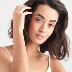 Ania Haie All Jmj & Branded Fashion Jewellery | Rhoduim Plate Silver Kyoto Opal Silver Bracelet