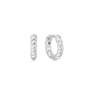 Ania Haie All Jmj & Branded Fashion Jewellery | Silver Small Huggie Hoop Earrings