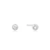 Ania Haie All Jmj & Branded Fashion Jewellery | Silver Solitaire CZ Stud Earrings