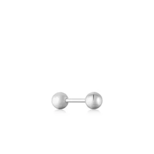 Ania Haie All Jmj & Branded Fashion Jewellery | Sterling Silver Sphere Single Stud