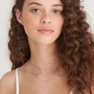 Ania Haie All Jmj & Branded Fashion Jewellery | Sterling Silver Chunky Padlock CZ Necklace