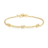 Ania Haie All Jmj & Branded Fashion Jewellery | Yellow Gold Cross Station Bracelet
