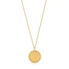 Ania Haie All Jmj & Branded Fashion Jewellery | Yellow Gold Plate Rope Disc Pendant Necklace
