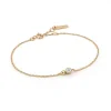 Ania Haie All Jmj & Branded Fashion Jewellery | Yellow Gold Plated Orb & CZ Bracelet