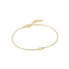 Ania Haie All Jmj & Branded Fashion Jewellery | Yellow Gold Plated Sparkle Emblem Bracelet