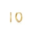 Ania Haie All Jmj & Branded Fashion Jewellery | Yellow Gold Plate Huggie Hoop's