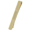 Jack Murphy Jewellers Jmj Sterling Silver Jewellery | Base Metal Yellow Gold Plated Polished & Detailed Tie Slide
