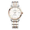 Baume & Mercier Mens Baume Et Mercier Watches | 40mm Auto Clifton Duo Rose Gold and Steel Link Watch