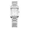 Baume & Mercier Ladies Baume Et Mercier Watches | 35mm Hampton Classic White Dial Steel Link Watch