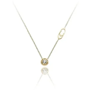 Chimento Jmj Gold Jewellery | Armillas Be Mine 18ct Yellow Gold Diamond Necklace