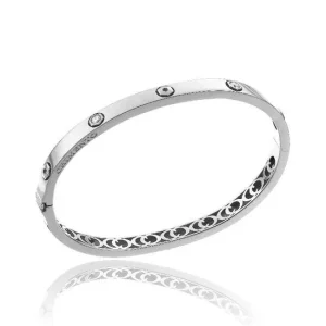 Chimento Jmj Diamond Set Jewellery | Armillas 18ct White Gold & Diamond Bangle