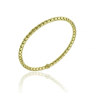 Chimento Jmj Gold Jewellery | Stretch Spring 18ct Yellow Gold Bracelet