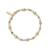 ChloBo All Jmj & Branded Fashion Jewellery | Gold Plated & Silver Cute Round & Diamond Cut Bracelet