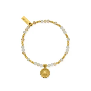 ChloBo All Jmj & Branded Fashion Jewellery | 18ct Gold Plated Sun Catcher Citrine Bracelet