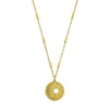 ChloBo All Jmj & Branded Fashion Jewellery | 18ct Yellow Gold Plated Midnight Gaze Necklace