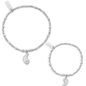 ChloBo Childrens Jewellery | All Jmj & Branded Fashion Jewellery | Silver We Go Together Set of 2 Bracelets