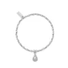 ChloBo All Jmj & Branded Fashion Jewellery | Sterling Silver Beaded Soul Glow Raindrop Bracelet