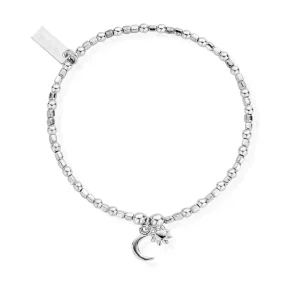 ChloBo All Jmj & Branded Fashion Jewellery | Sterling Silver Dainty Moon & Sun Bracelet