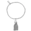 ChloBo All Jmj & Branded Fashion Jewellery | Sterling Silver Mini Disc Tassel Bracelet