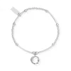 ChloBo All Jmj & Branded Fashion Jewellery | Sterling Silver Noodle & Bead Mini Moon & Stars Bracelet