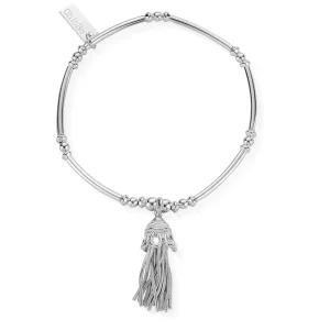 ChloBo All Jmj & Branded Fashion Jewellery | Sterling Silver Noodle & Bead Didi Tassel Bracelet