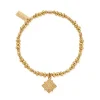 ChloBo All Jmj & Branded Fashion Jewellery | Yellow Gold Plate Botanical Beauty Bracelet