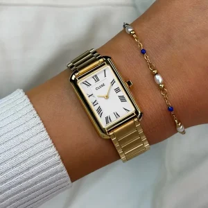 Cluse Ladies Cluse Watches | 21mm Belisenna Yellow Gold Colour Steel Bracelet Watch