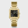Cluse Ladies Cluse Watches | 28mm Gracieuse Gold and Black Bracelet Watch