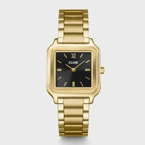 Cluse Ladies Cluse Watches | 28mm Gracieuse Gold and Black Bracelet Watch