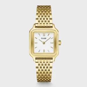 Cluse Ladies Cluse Watches | 24mm Gracieuse Petite Yellow Gold Colour Steel Bracelet Watch