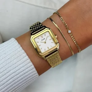 Cluse Ladies Cluse Watches | 24mm Gracieuse Petite Yellow Gold Colour Steel Bracelet Watch