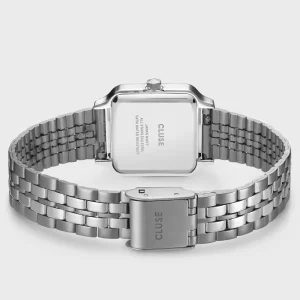 Cluse Ladies Cluse Watches | 24mm Gracieuse Petite White Dial Stainless Steel Link Bracelet Watch