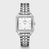 Cluse Ladies Cluse Watches | 28mm Gracieuse White Dial Stainless Steel Link Bracelet Watch
