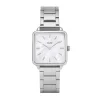 Cluse Ladies Cluse Watches | 28.5mm La Tétragone Mother of Pearl Dial Stainless Steel link Watch