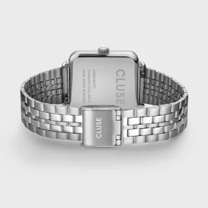 Cluse Ladies Cluse Watches | 30mm La Tétragone Multifunction Stainless Steel Link Bracelet Watch