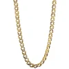 Jack Murphy Jewellers Jmj Gold Jewellery | 9ct White & Yellow Gold Two Tone Hollow Tullip Link Necklace