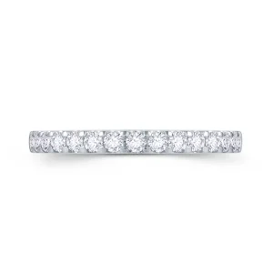 Jack Murphy Jewellers White Gold Wedding & Eternity Rings | 18ct White Gold Brilliant Round Claw Set 2mm Diamond Ring 0.30ct