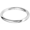 Jack Murphy Jewellers White Gold Wedding & Eternity Rings | 18ct White Gold Classic Court Medium 2mm Wedding Band