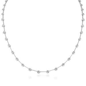 Jack Murphy Jewellers Jmj Diamond Set Jewellery | Jmj Gold Jewellery | 18ct White Gold 1.00ct Diamond Dot Necklace