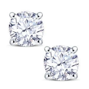 Jack Murphy Jewellers Bridal Jewellery | Jmj Diamond Set Jewellery | 18ct White Gold 0.40ct Diamond Stud Earrings